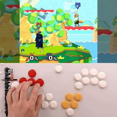 SB - SSBM - Marth - Run Cancel SOCD Demo