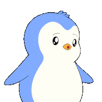 Angry Why Me Sticker by Pudgy Penguins