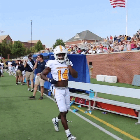 Football Windmill GIF by Chattanooga Mocs