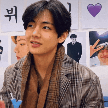 Kim Taehyung Wow GIF