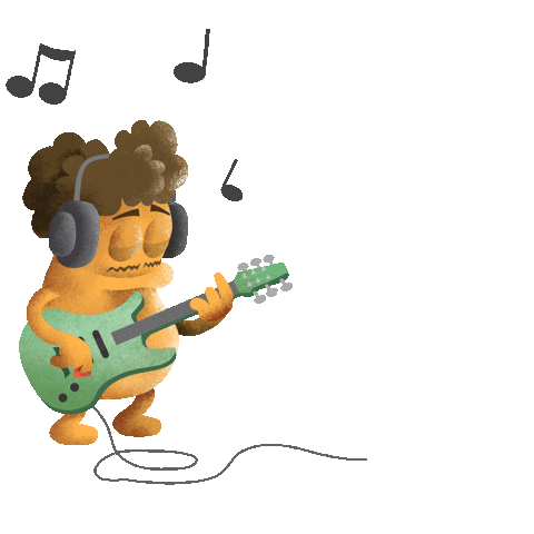 ggverlag music fun simple bass Sticker
