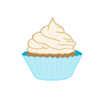 Cupcake Bake Sticker