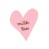 Heart Tea Sticker