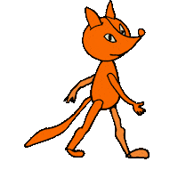 Fox Sticker