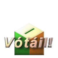 General Election Vote Sticker by Guy with Red Beard