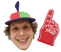 Hand Pointing Sticker by NPIRE