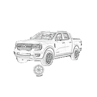 Ford 4X4 Sticker by Quero Estrada