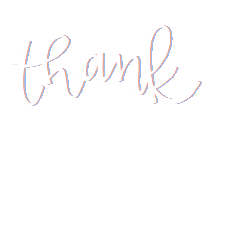 meagbydesign sticker thank you thanks grateful Sticker