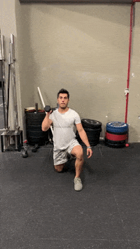 Half Knee Db Press GIF by Crossfit Boran