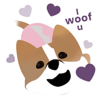 In Love Reaction Sticker by petikur
