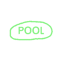 POOLBERLIN poolberlin pool berlin pool-berlin poollogo Sticker