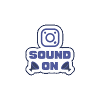 HarmonyGraphics sound sound on sonido activa el sonido Sticker