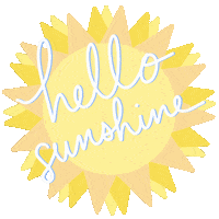sociallightdesign fun hello sun morning Sticker