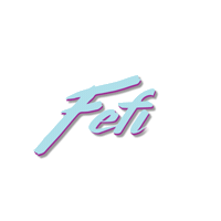 typography Tittle Sticker by Fefi Oliveira