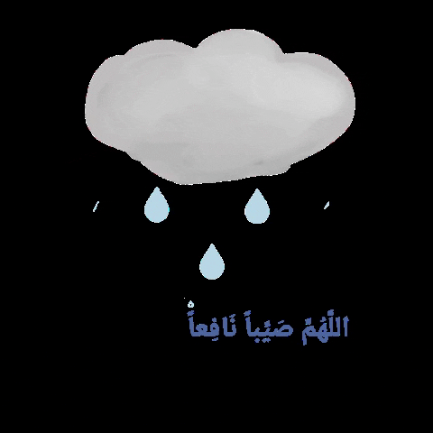 Fiainaya giphygifmaker rain islam pray GIF