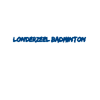 Lob Sticker by Londerzeel Badminton