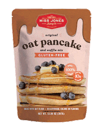 missjonesbakes original pancakes gluten free less sugar Sticker