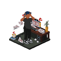 daspretas dinheiro financas empreender rede fortalece Sticker
