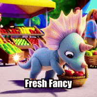Farmers Market Grocery GIF by Divineasaur