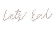 Hungry Lets Eat Sticker