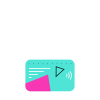 WEMEToff animation flower card ecology GIF