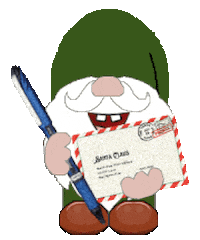 Dear Santa Christmas Sticker