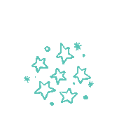 Monigotita star stars sparkle shine Sticker