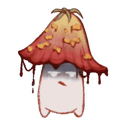Sad Art Sticker