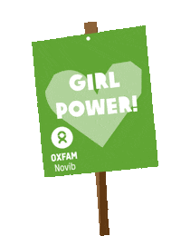Climate Crisis Woman Sticker by Oxfam Novib