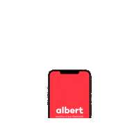 oialbert app albert cashback aplicativo Sticker