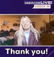 Thanks Thank You GIF by Audacy