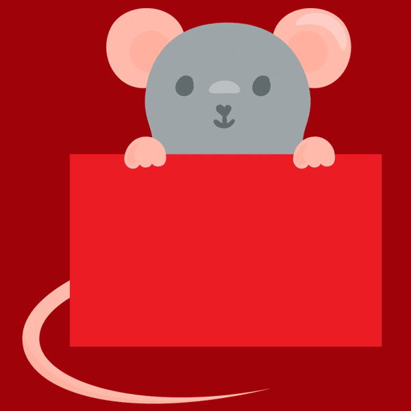 peta giphyupload cartoon red rat GIF