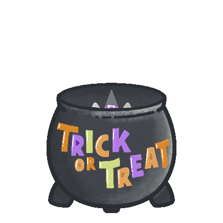 squishyfriedtofu cat halloween spooky witch Sticker