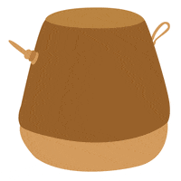 MoolMX puff piel piglet mobiliario GIF