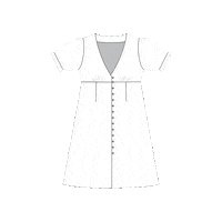 CommonStitch dress sewing sewing pattern common stitch Sticker