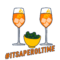 cheers drinks Sticker by AperolAT
