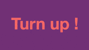 Turn Up Text GIF by Morena Daniela