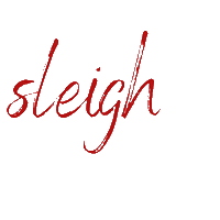 Sleighallday Sticker by City Barre
