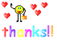 thanks thank you STICKER