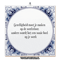 Support Humor Sticker by Tegelspreuken.nl
