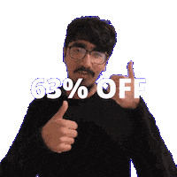 63 Discount Sticker