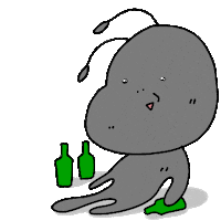 antslab 소주 주식 개미 앤츠랩 Sticker