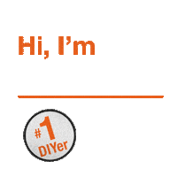 Number One Hello Sticker by The Home Depot