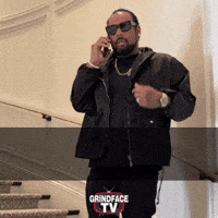 Share Calling GIF by GrindFace TV
