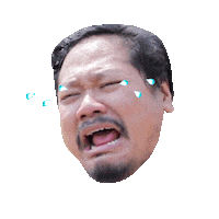 sad cry Sticker by Kudo Indonesia