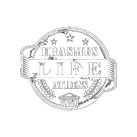 Internationallifeathens giphygifmaker student international erasmus Sticker