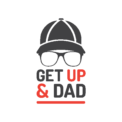 getupanddad giphygifmaker dad father dadlife Sticker