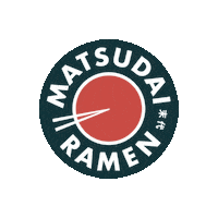 matsudairamen ramen matsudai ramen matsudai matsudairamen Sticker