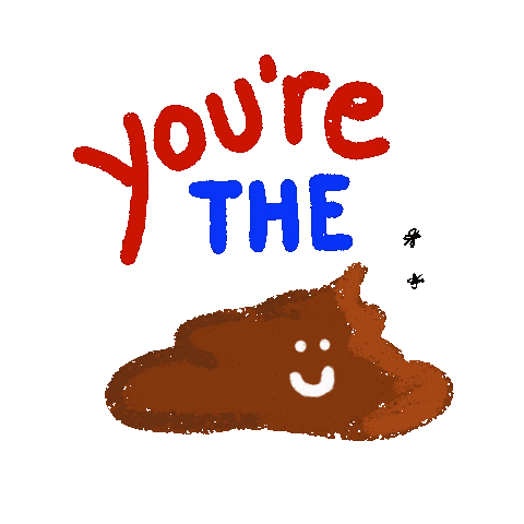 Poo The Shit Sticker