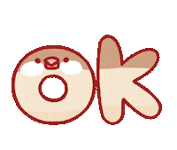 Ok Sticker by Dream Hugo